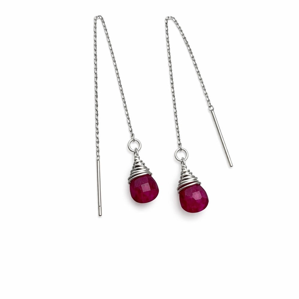 Ruby Threader Earrings (HT9020)