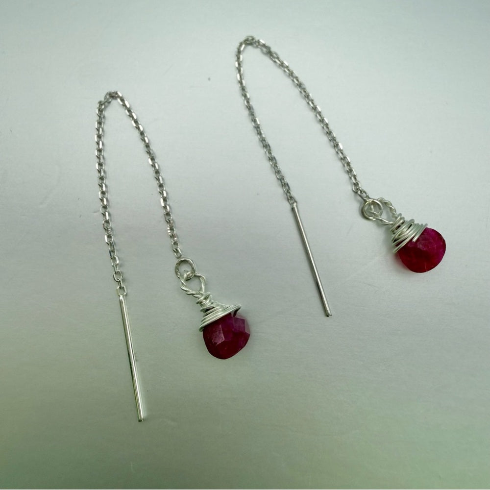 Ruby Threader Earrings (HT9020)