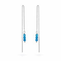 Aquamarine Threader Earrings (TH1175)
