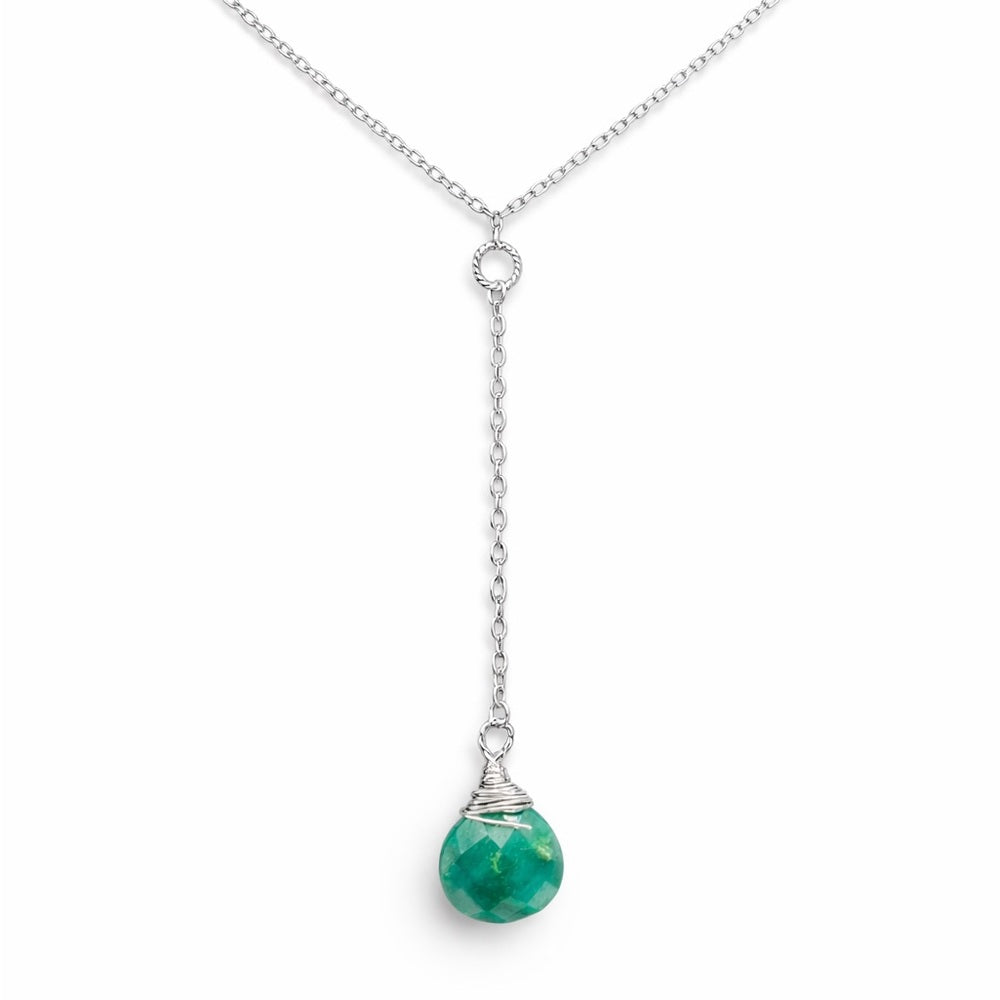 Emerald Circle Lariat (L5019)
