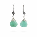 Amazonite Swirl Earrings (HK4087)