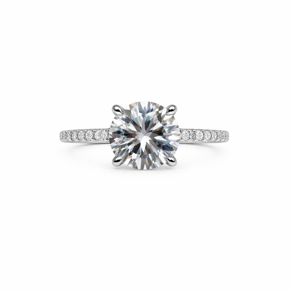 1.5 CT Moissanite Solitare Ring