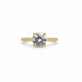 2.5 CT Moissanite Solitaire Ring