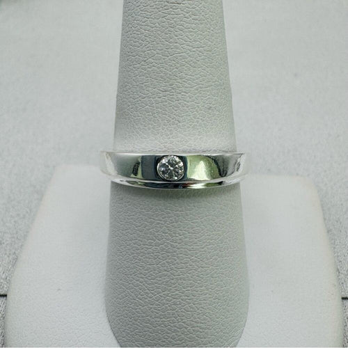 0.1 CT Moissanite Ring