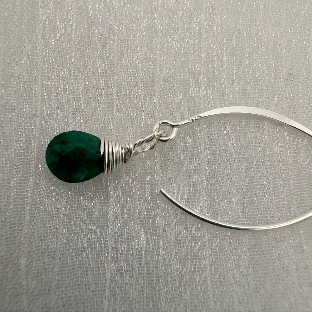 Emerald Earrings (FT930)