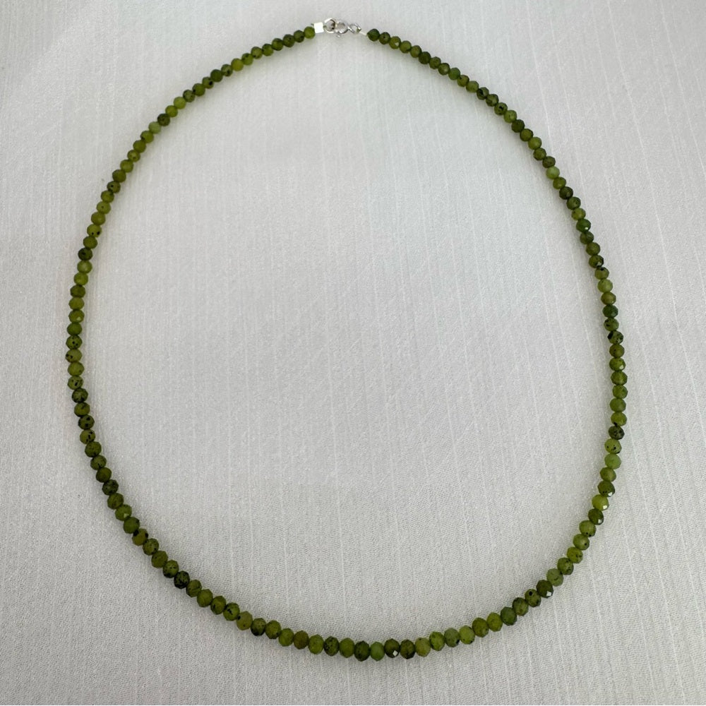 Canadian Jade Gemstone Necklace