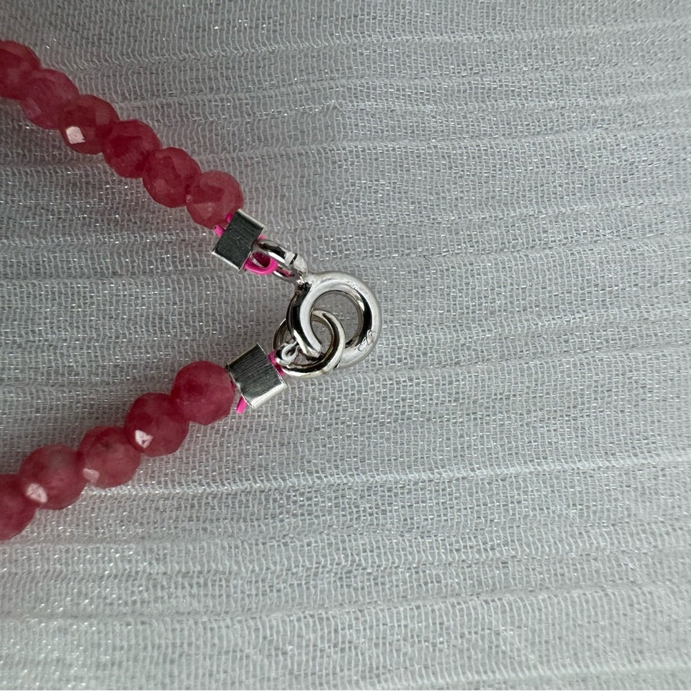 Brazilian Rhodonite Gemstone Necklace