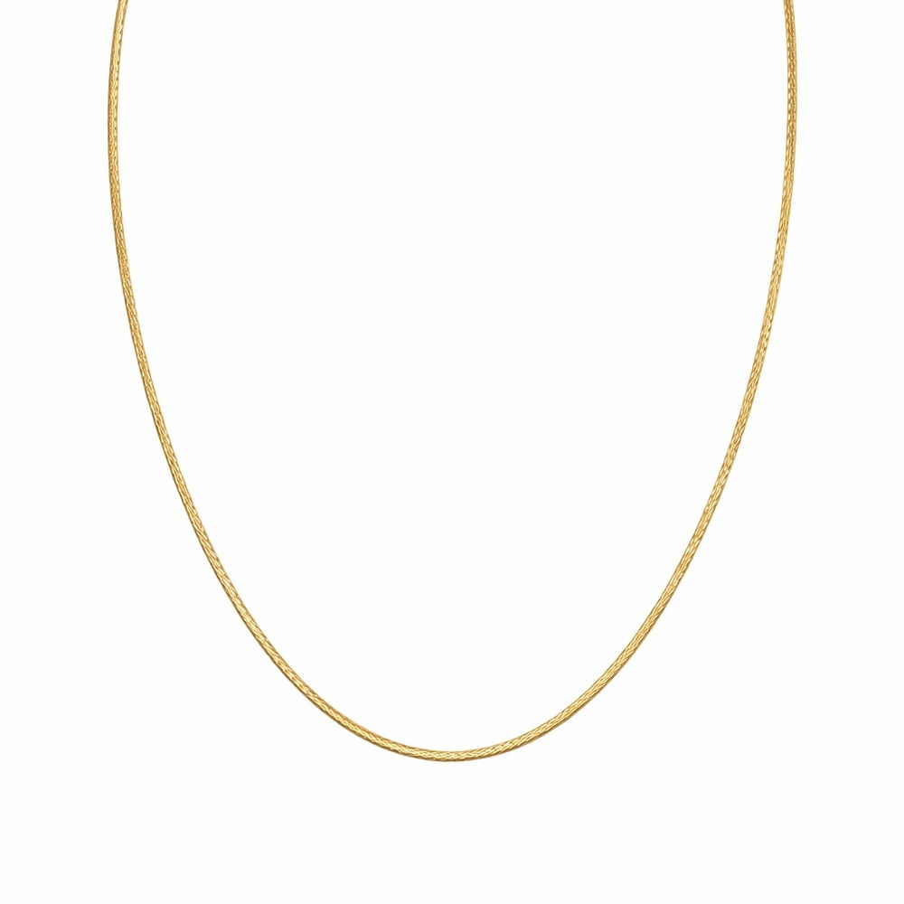 Gold Wheat Chain Adjustable