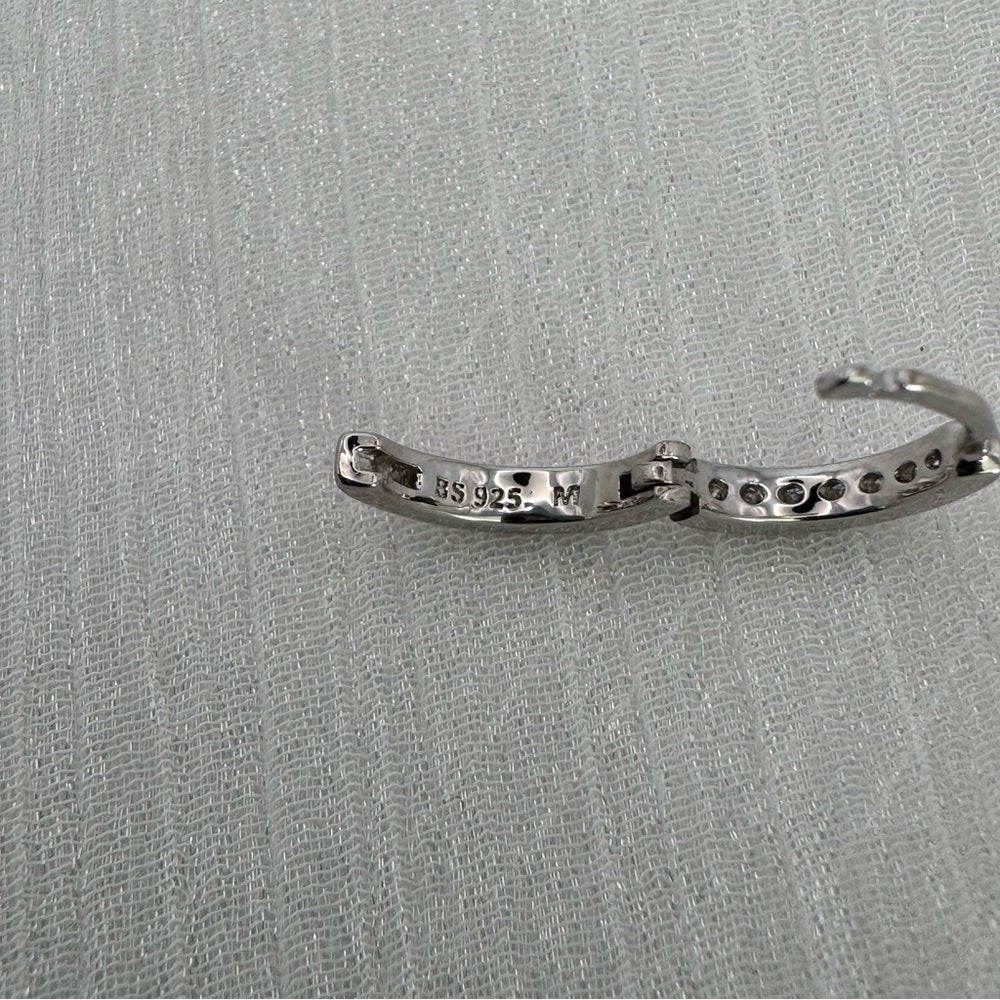 0.22 CT 2* Moissanite Huggies
