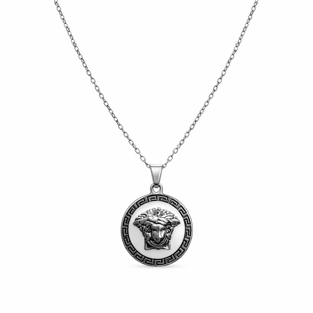 The Lucent Medallion Necklace
