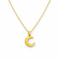 Gold Moon Necklace