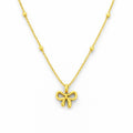 Gold Bow Necklace