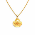 Gold Seashell Necklace