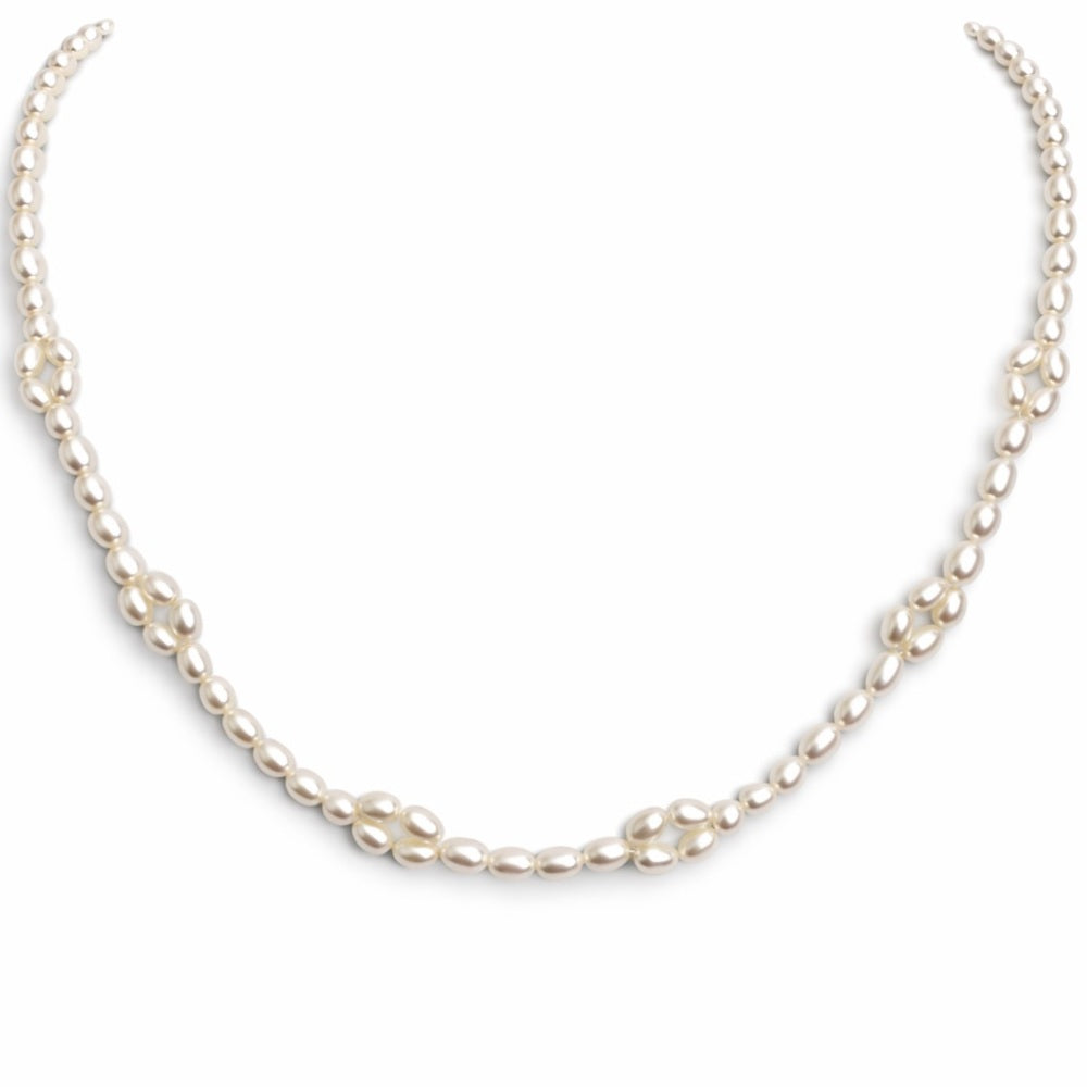 Flower Freshwater Pearl Necklace