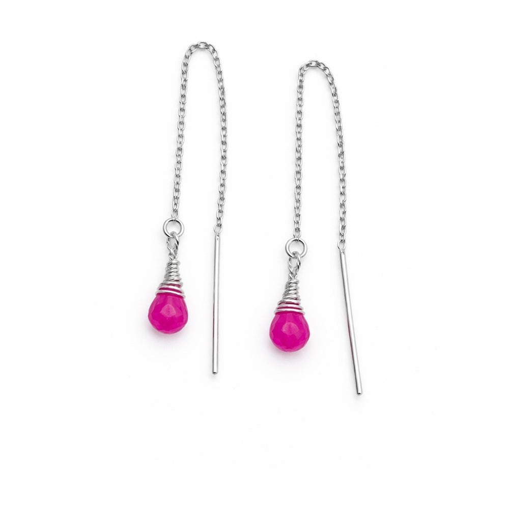 Pink Sapphire Threaders (TH77421)