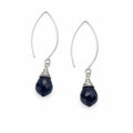 Sapphire Hook Earrings (HT3384)