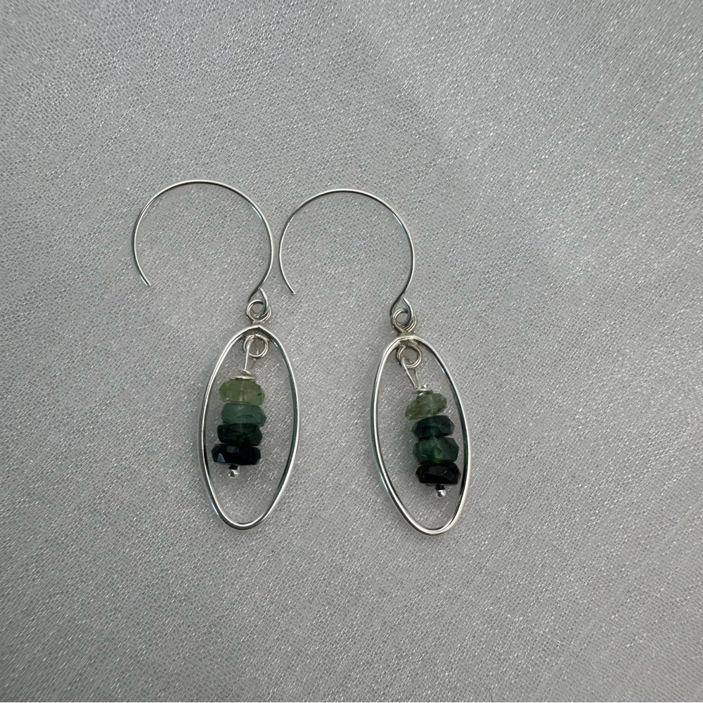 Tourmaline Bead Earrings (HP23448)