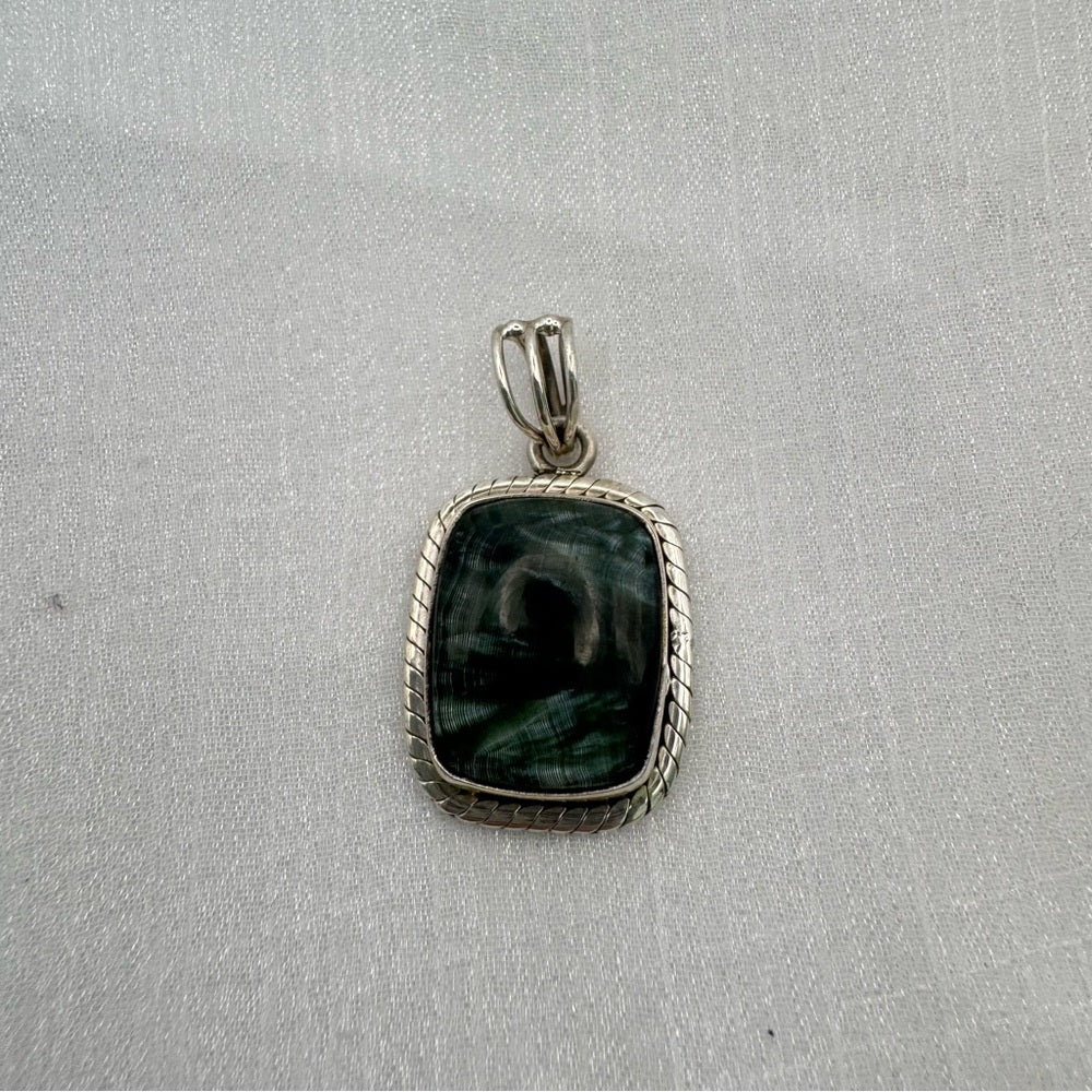 Seraphinite Pendant