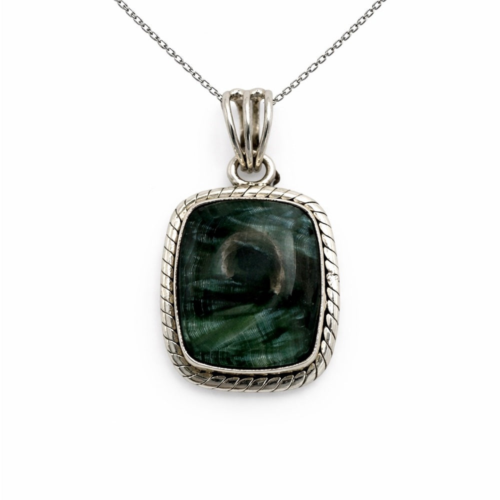 Seraphinite Pendant