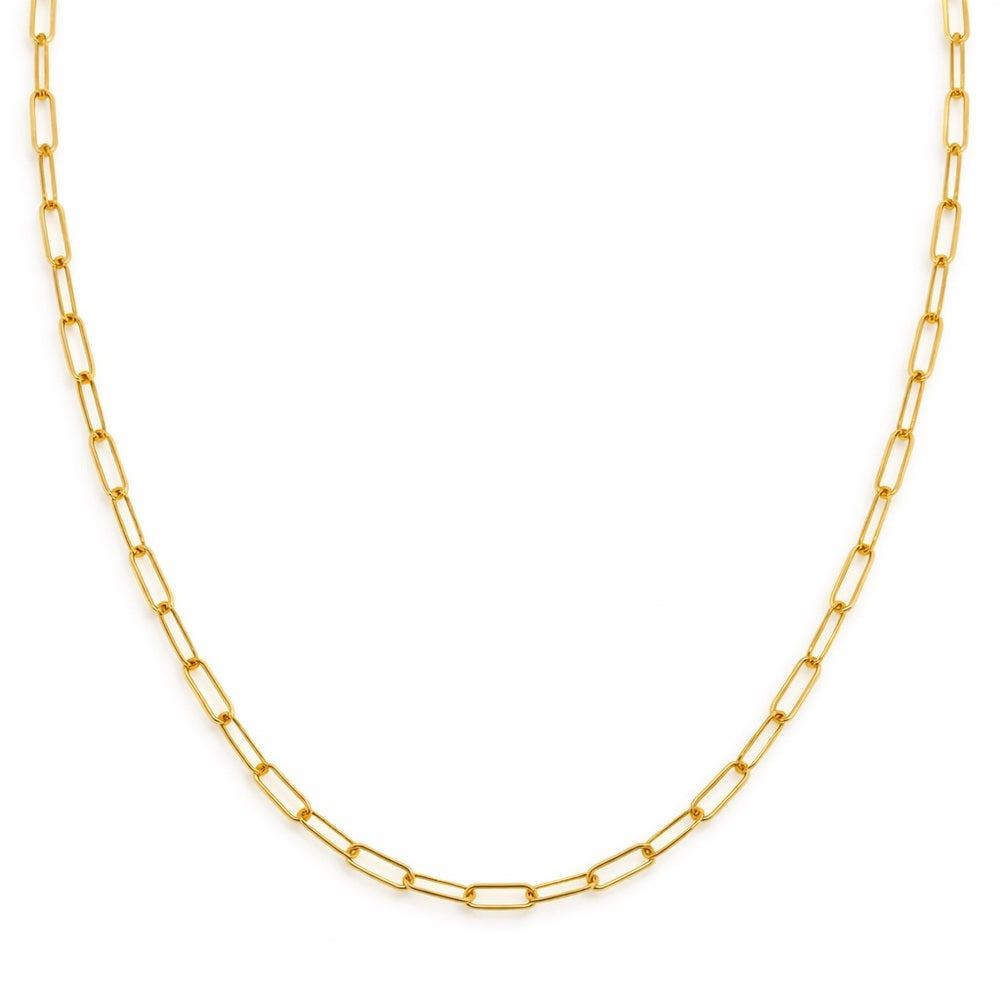 Gold Filled Paperclip Chain