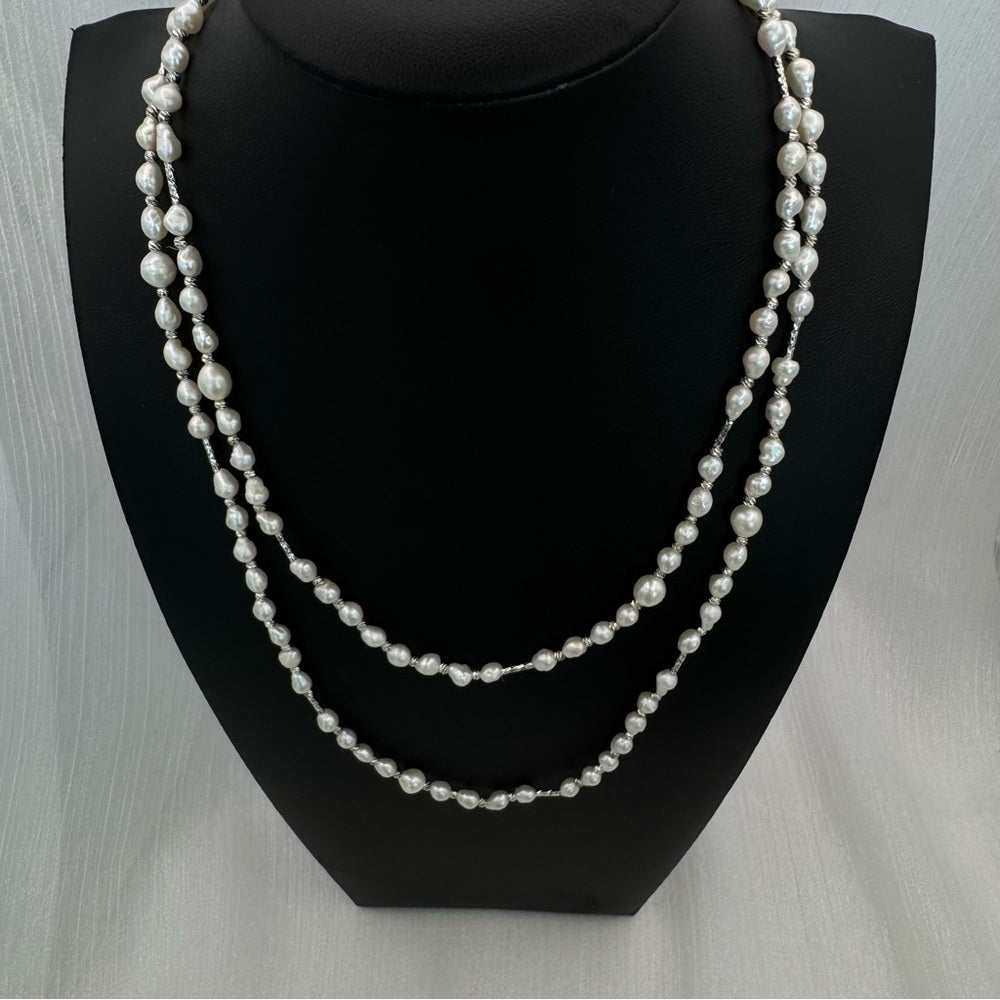 Lumi Layered Freshwater Pearl Necklace