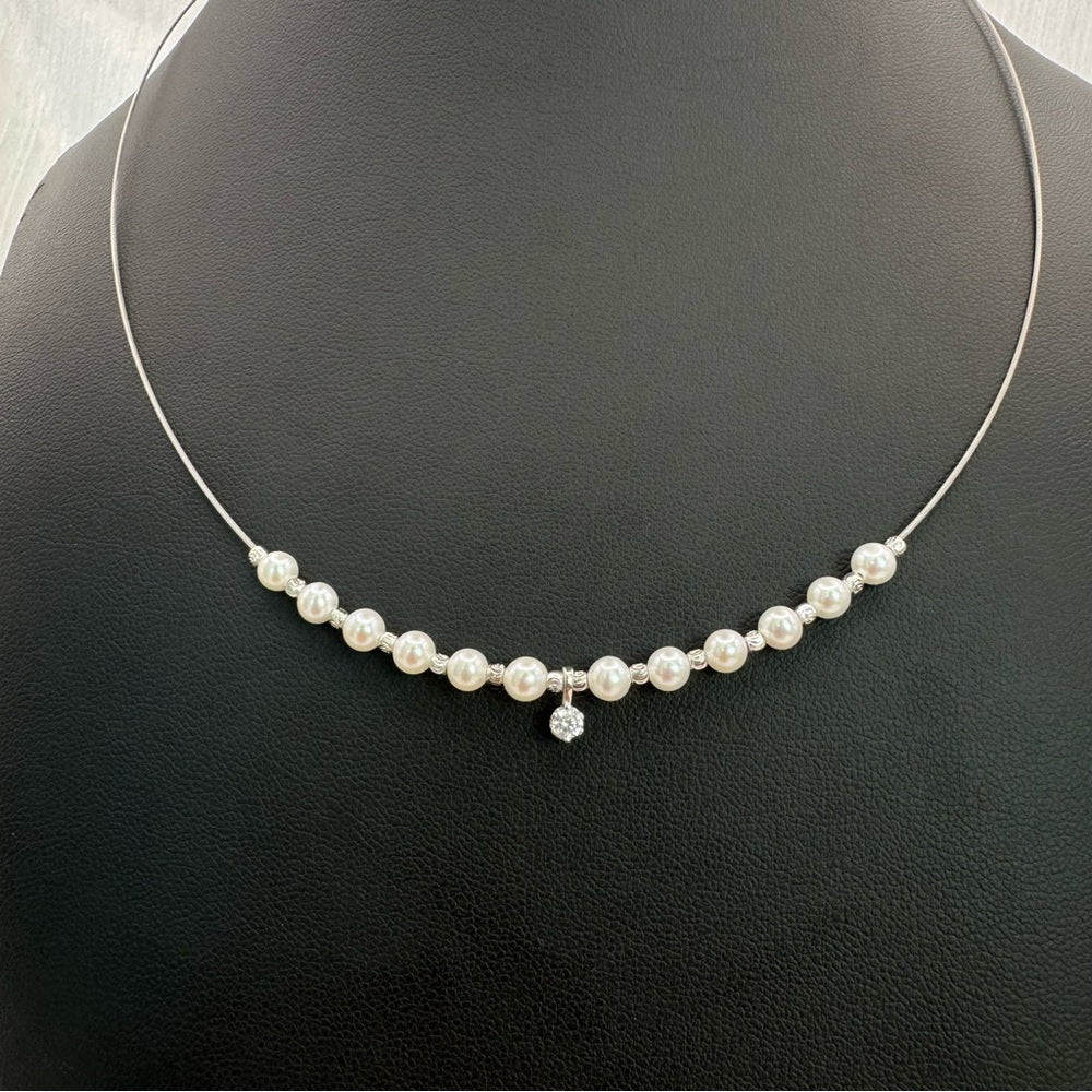 Dew Drop Freshwater Pearl Necklace