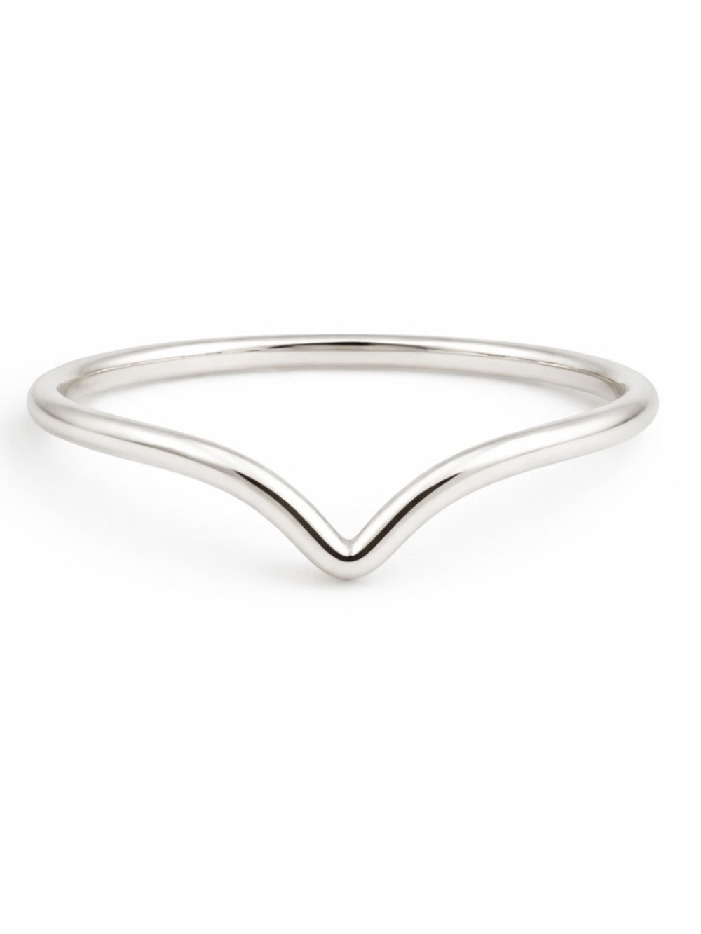 Silver V Ring