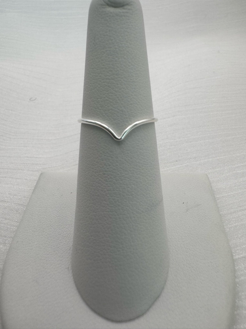 Silver V Ring