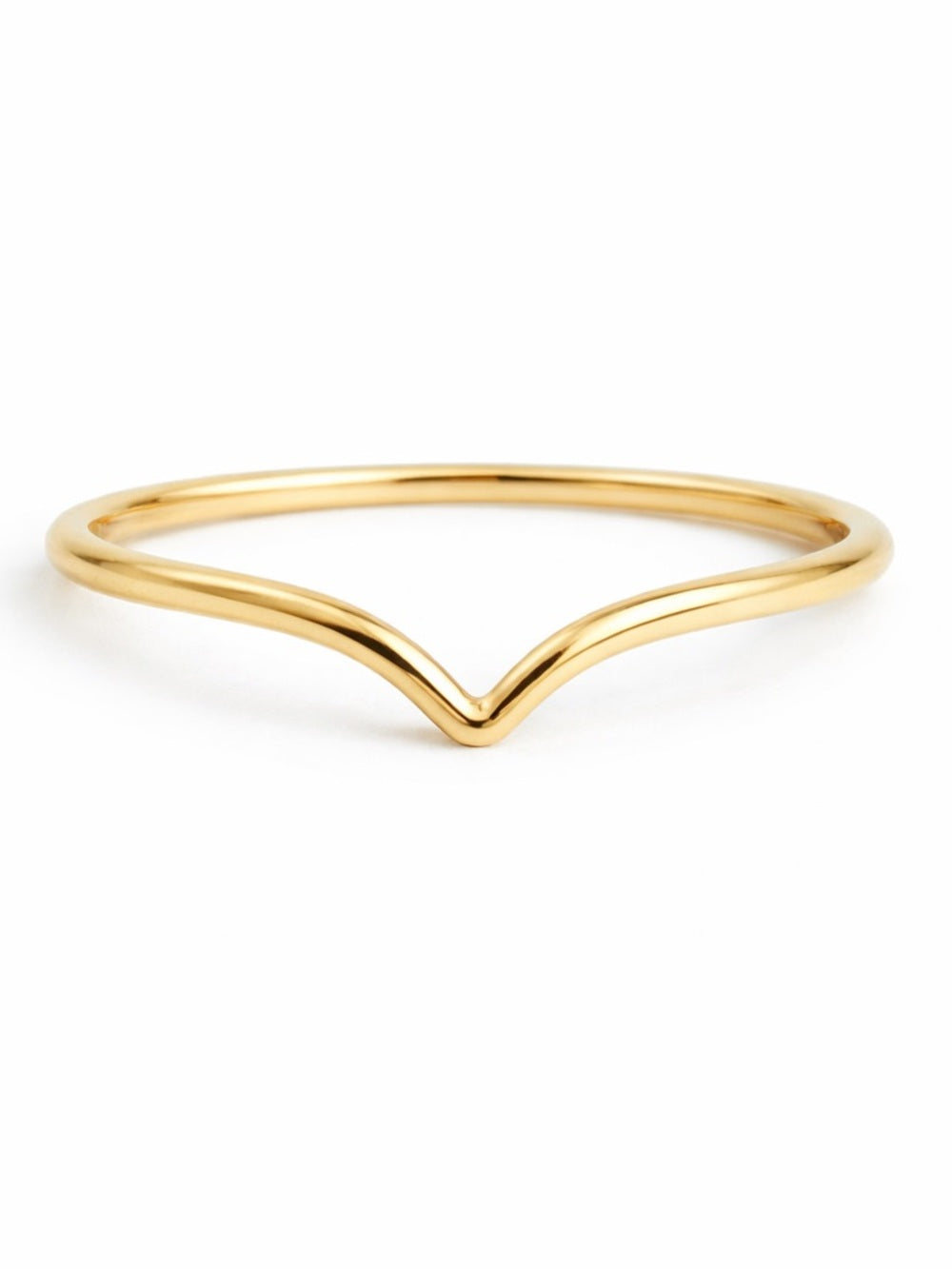 Gold V Ring