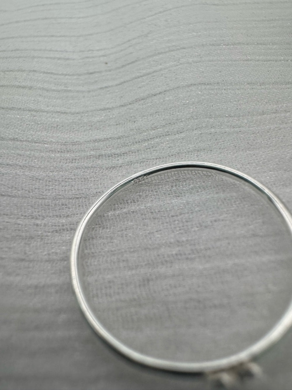 Silver Micro Heart Ring