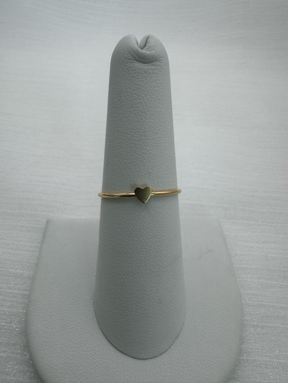 Gold Micro Heart Ring