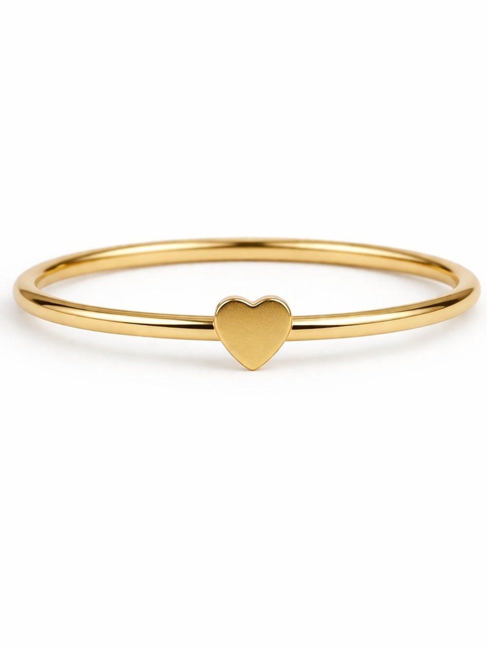 Gold Micro Heart Ring