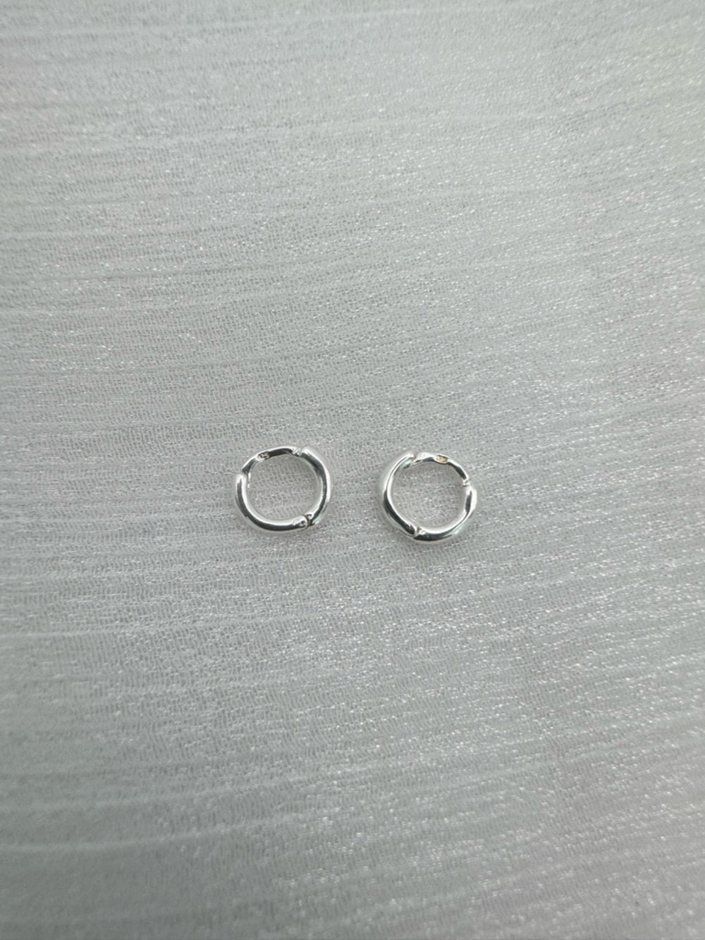 Silver Mini Huggies