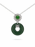 Jadeite Peace Ring Pendant