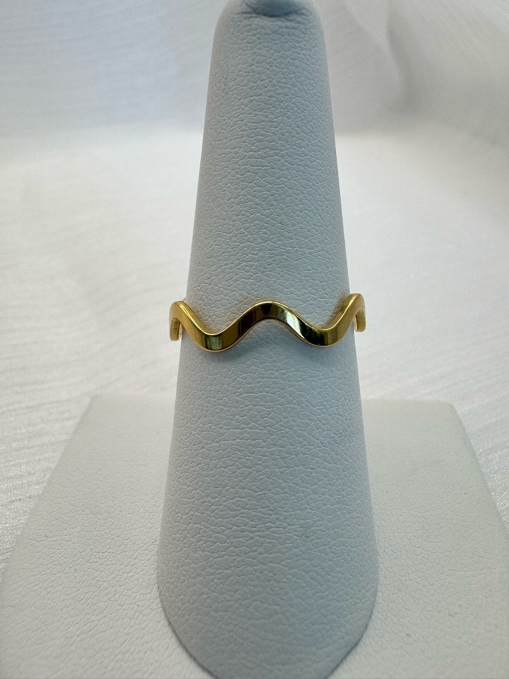 Gold Wavy Ring