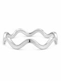 Silver Wavy Ring