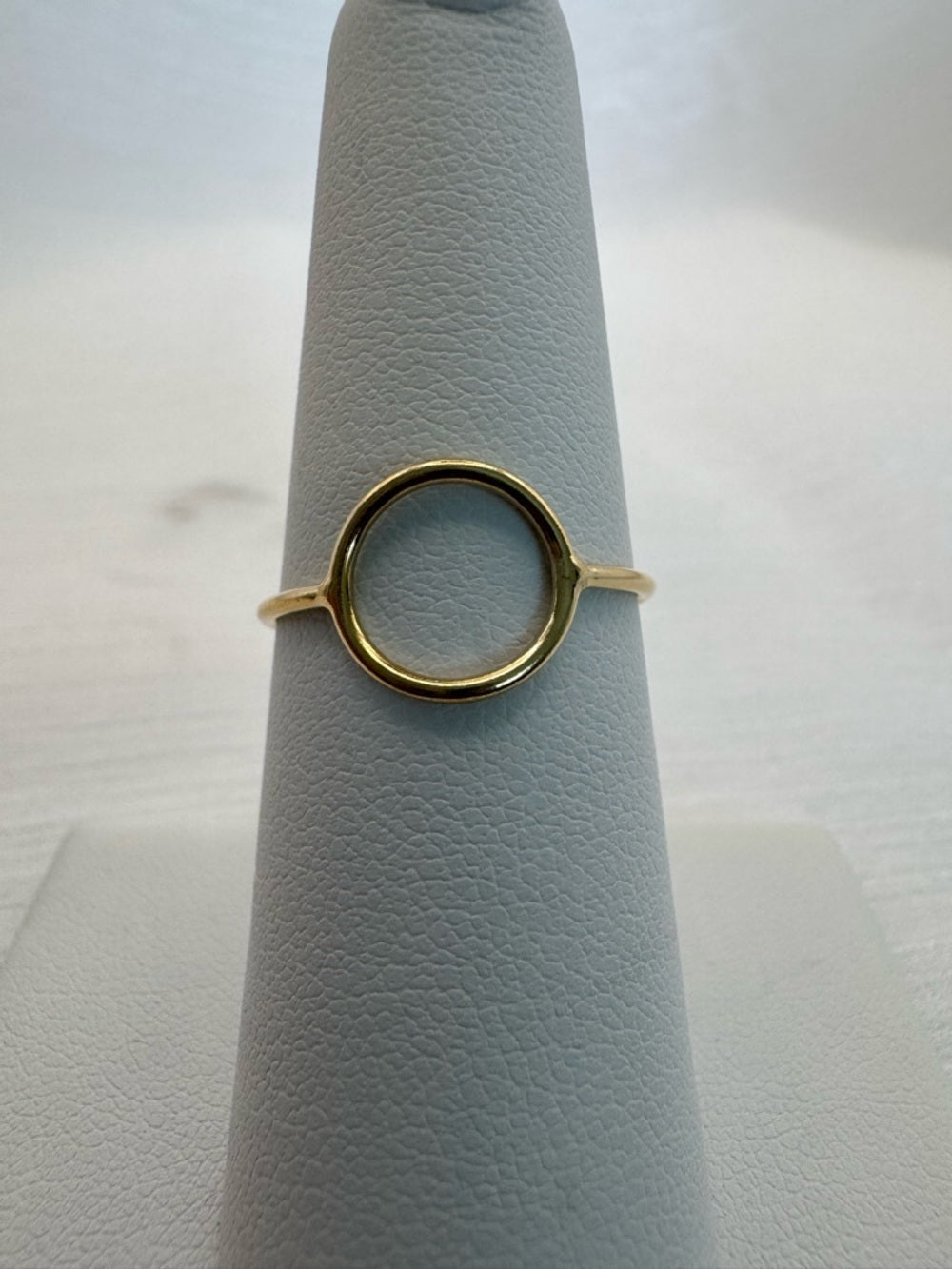 Gold Circle Ring