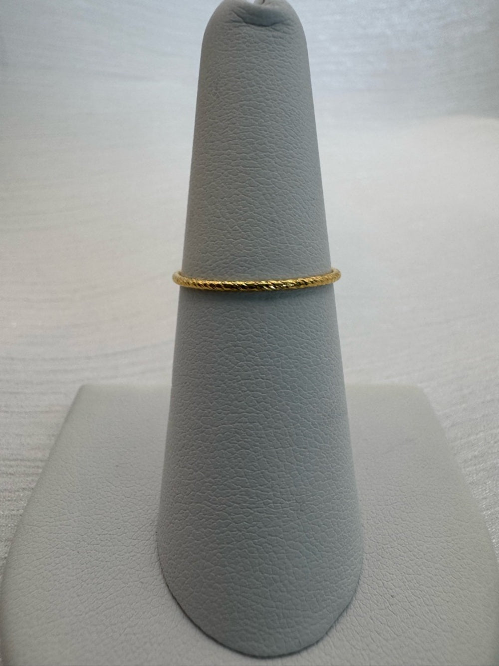 Gold Diamond Cut Sparkle Band