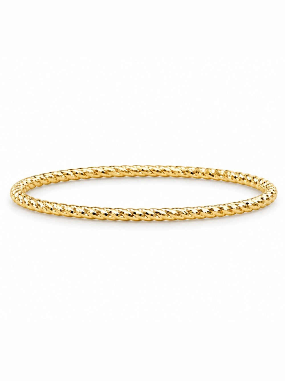 Gold Diamond Cut Sparkle Band