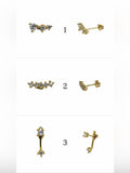 S925 Gold Pushbacks | 1-26