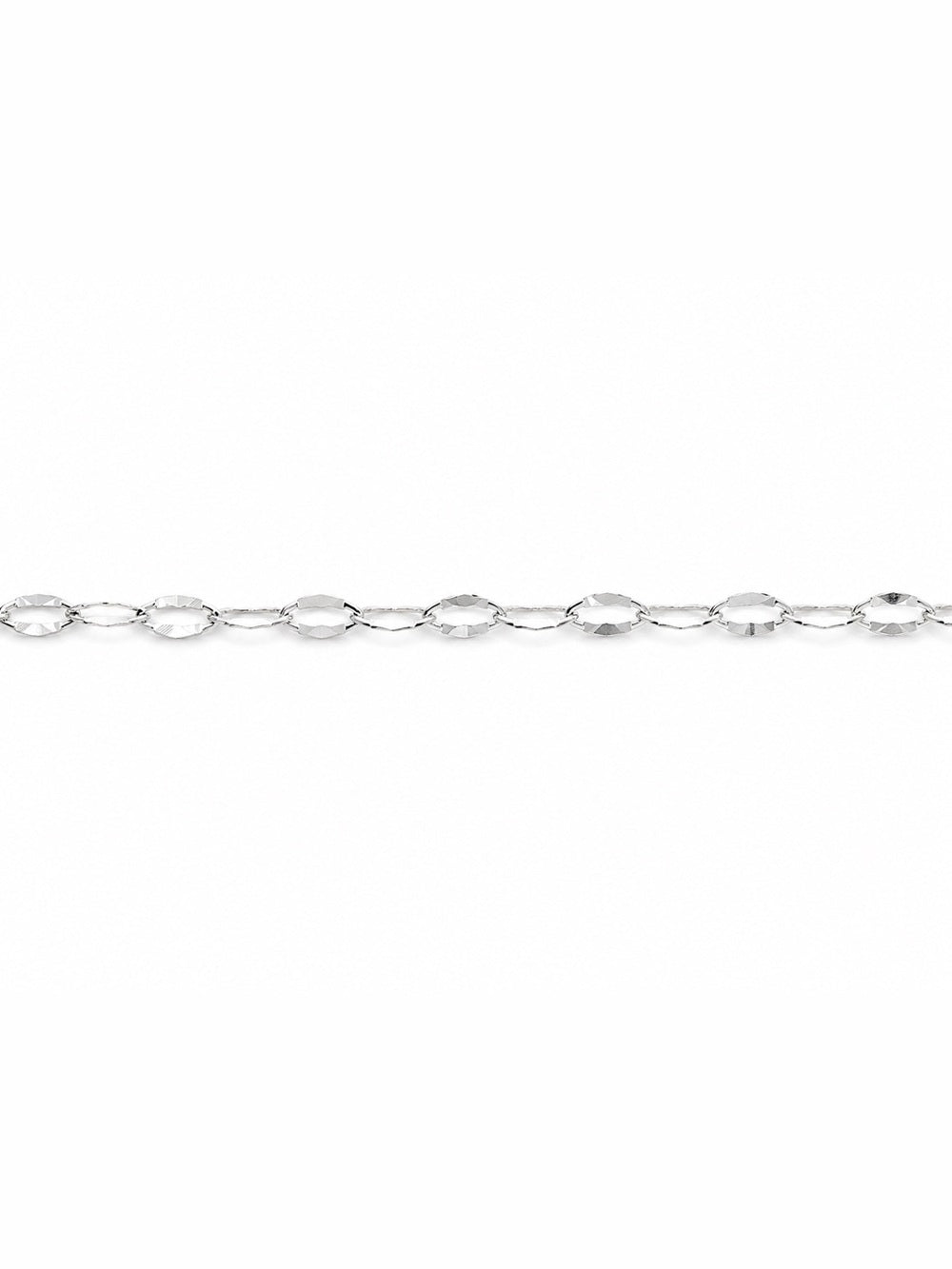2.8mm Hammered Oval Custom Bracelet