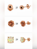 S925 Rose Gold Pushbacks | 27-32