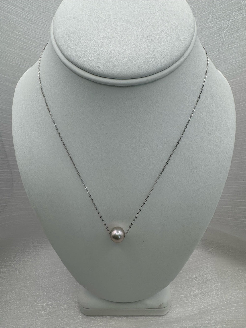 Floating Freshwater Pearl Adjustable Necklace