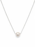 Floating Freshwater Pearl Adjustable Necklace