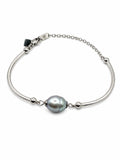 Blue Freshwater Pearl Bracelet
