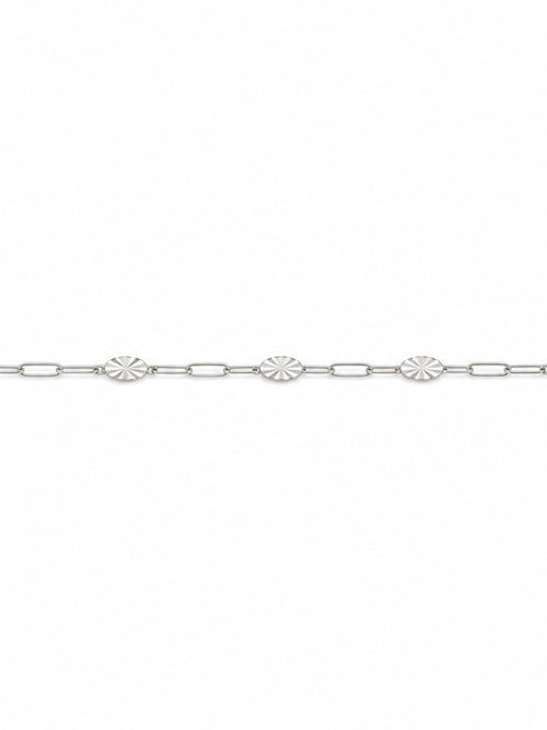 2.3mm Mixed Disc Link Custom Necklace