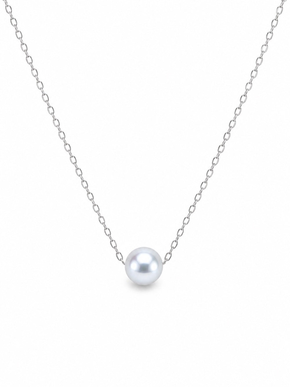 Akoya Sea Pearl Floating Necklace