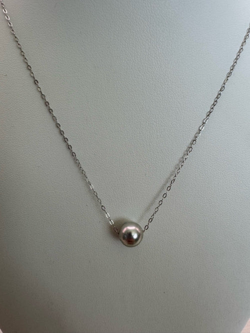 Akoya Sea Pearl Floating Necklace