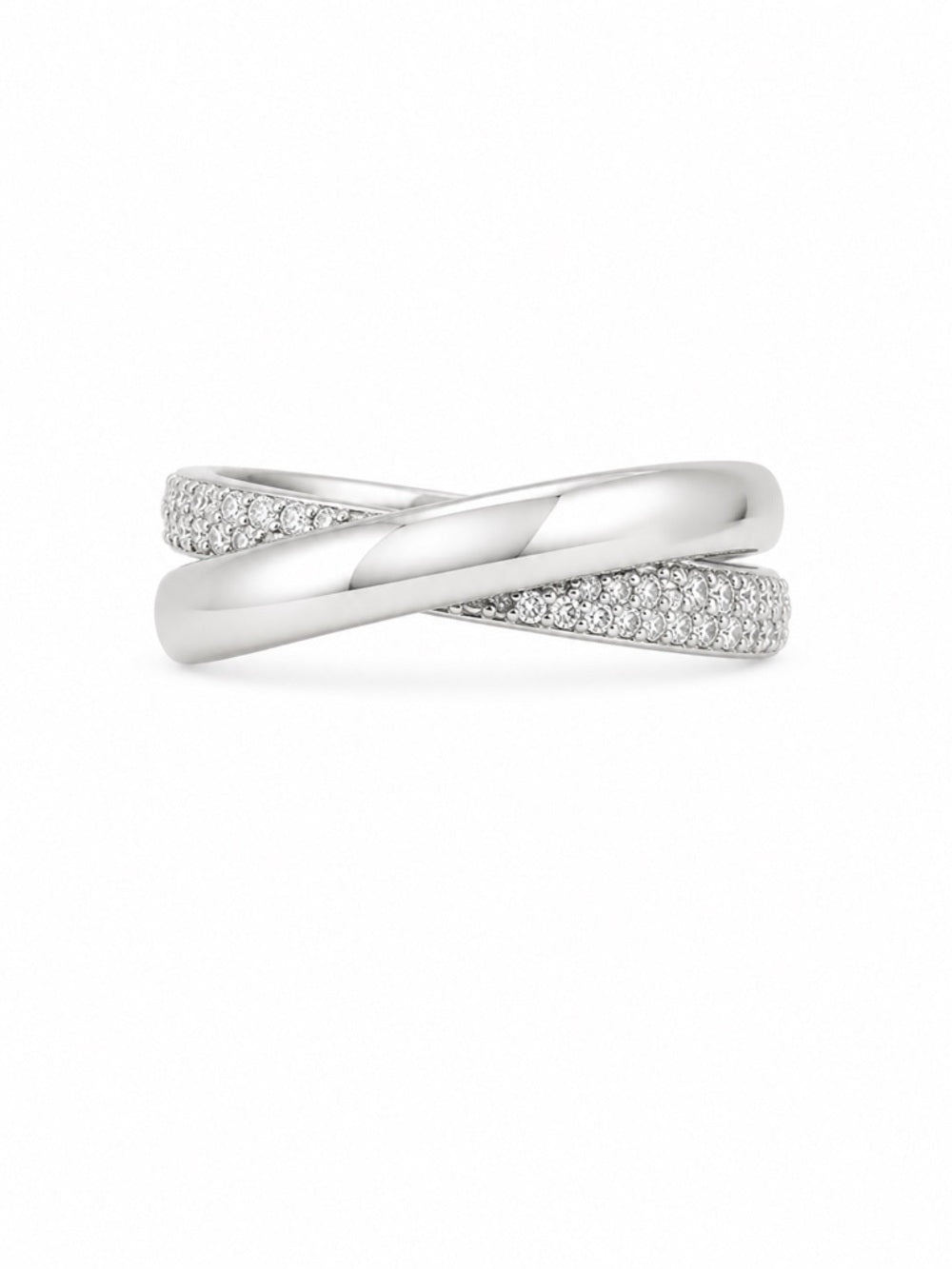 0.5 CT Natural Diamond Orbit Ring