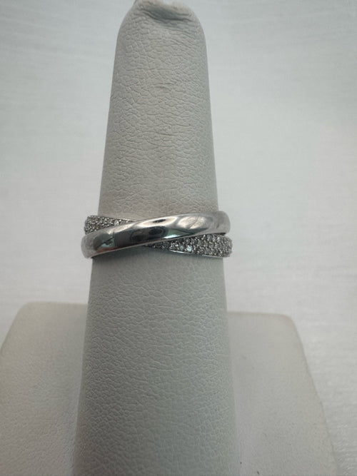 0.5 CT Natural Diamond Orbit Ring